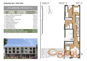 🏡 NOV, odmah useljiv LUX stan od 79 m² sa krovnom terasom!